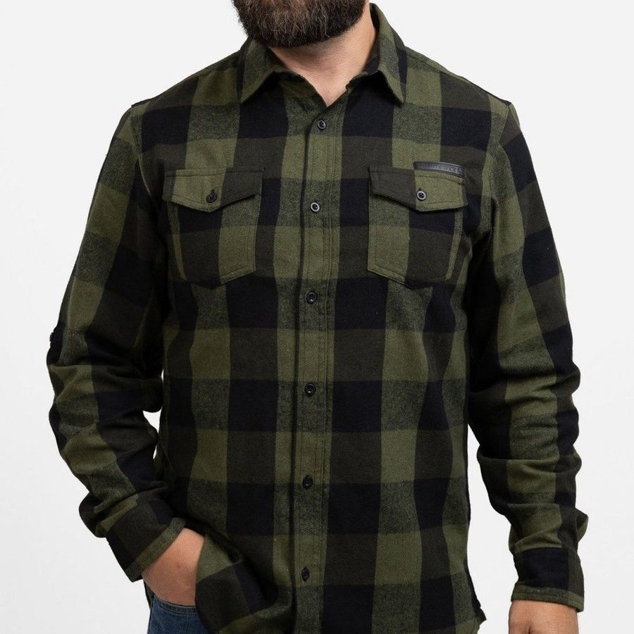 Green Plaid Flannel