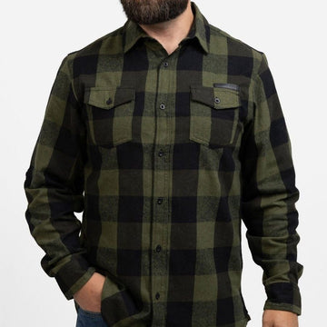 Green Plaid Flannel