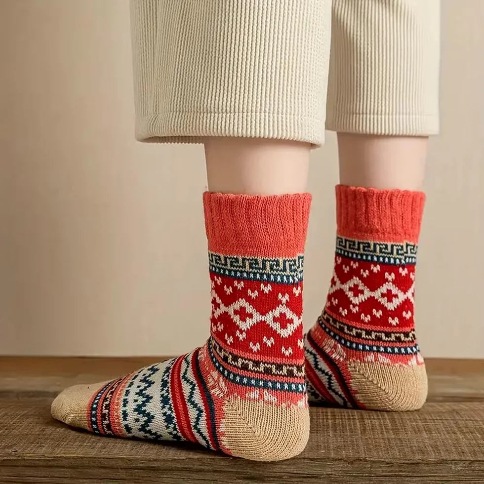 Kuschelsocken-Packung – 5 Paar in verschiedenen Farben