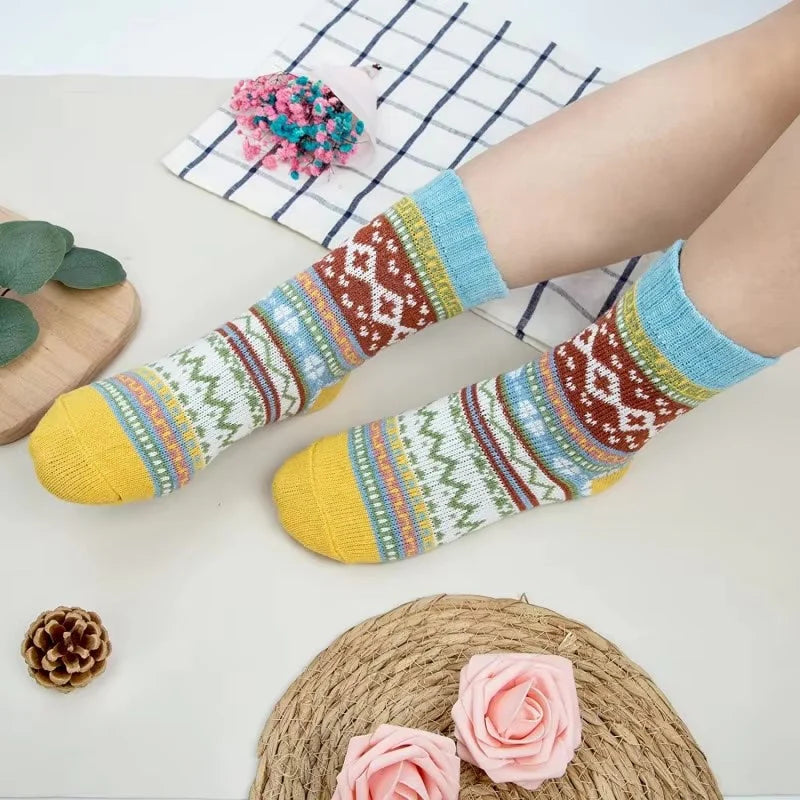 Kuschelsocken-Packung – 5 Paar in verschiedenen Farben